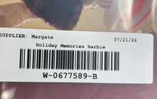 Load image into Gallery viewer, 1995 Mattel Hallmark Special Edition Holiday Memories Barbie Play Doll With Box