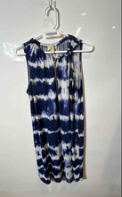 Load image into Gallery viewer, Michael Kors Womens Multicolor Tie-Dye Sleeveless Zip Front Sheath Dress Size M