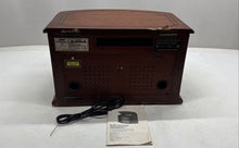 Load image into Gallery viewer, Innovative Technology ITRR-501 Wooden Music Center CD Vinyl Turntable Not Tested