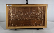 Load image into Gallery viewer, The Last Supper Framed Metal Relief Collectible Home Decor Plaque