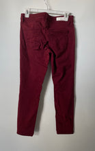 Load image into Gallery viewer, Calvin Klein Womens Red Classic 5-Pocket Design Belt Loops Skinny Jeans Size 6