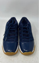 Load image into Gallery viewer, Nike Boys Air Jordan 11 528896-405 Navy Blue Lace-Up Sneakers Shoes Size 7Y