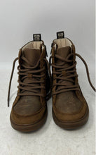 Load image into Gallery viewer, UGG Kids Robley Weather Brown Suede Round Toe Lace-Up Ankle Boots Size 1