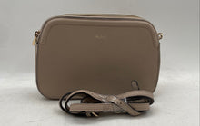 Load image into Gallery viewer, Aldo Womens Brown Faux Leather Triple Compartment Magnetic Zipper Crossbody Bag