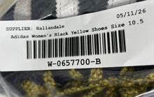 Load image into Gallery viewer, Adidas Mens Superstar Q16710 Black Yellow Lace-Up Sneaker Shoes Size 10.5