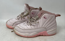 Load image into Gallery viewer, Nike Kids Air Jordan 12 510816-600 Pink White Lace-Up Sneakers Shoes Size 13C