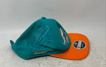 Load image into Gallery viewer, New Era Mens 9Fifty Green Orange NFL Miami Dolphins Embroidered Snapback Hat