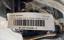 Load image into Gallery viewer, Nike Kids Air Jordan 1 Mid DQ8425-071 Black Leather Lace-Up Sneaker Shoes Sz 9C