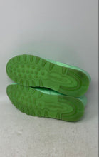 Load image into Gallery viewer, Reebok Kids Classic Leather Green Silver Low Top Lace-Up Sneaker Shoes Size 6.5