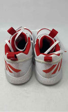 Load image into Gallery viewer, Adidas Mens Dame Certified White Red Lace-Up Sneakers Shoes Size 13
