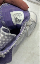 Load image into Gallery viewer, Converse Boys Chuck Taylor All Star 645132F Gray Purple Sneaker Shoes Size 4