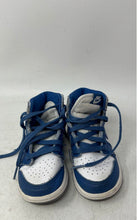 Load image into Gallery viewer, Nike Boys Air Jordan 1 Retro High FD1413-410 White Blue Basketball Shoes Size 8C