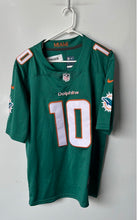 Load image into Gallery viewer, Nike Mens Green Miami Dolphins Tyreek Hill #10 NFL Football Jersey Size Small