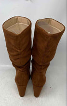Load image into Gallery viewer, Banana Republic Womens Spaniel Brown Vegan Suede Slouchy Booties Size 7