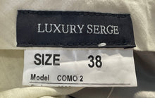 Load image into Gallery viewer, Santorelli Mens Brown Como 2 Pleated Front Slash Pocket Dress Pants Size 38