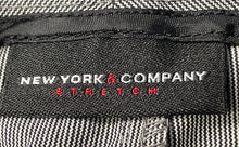 Load image into Gallery viewer, New York & Company Womens Black Stretch Belt Loops Straight & Pencil Skirt Sz 8