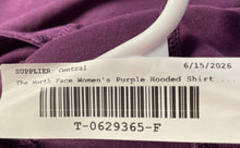 Load image into Gallery viewer, The North Face Womens Purple Fleece Long Sleeve Pullover Hoodie Size M