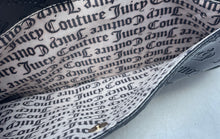 Load image into Gallery viewer, Juicy Couture Womens Black Inner Pockets Double Handle Shoulder Tote Handbag