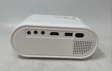 Load image into Gallery viewer, VISSPL Model V16 White Portable LCD Full HD Projector Untested-No Cables