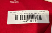 Load image into Gallery viewer, Tommy Hilfiger Womens Red Short Sleeve Collared Polo Dress Size Large