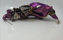 Load image into Gallery viewer, Color Purple & Gold Collectible Classic Porcelain Harlequin Jester Doll