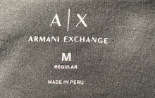 Load image into Gallery viewer, Armani Exchange Mens Black Short Sleeve Graphic Pullover T-Shirt Size M