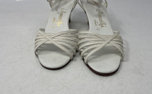 Load image into Gallery viewer, Amalfi By Rangoni Womens White Open Toe Strappy Sandals Shoes Size 6.5M