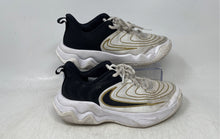 Load image into Gallery viewer, Nike Kids Giannis Immortality 4 FZ6734-100 White Gold Black Sneaker Shoes Sz 3Y