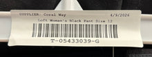 Load image into Gallery viewer, Loft Womens Black Flat Front Slash Pockets Pull-On Ankle Pants Size 12