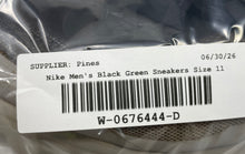 Load image into Gallery viewer, Nike Mens Air Max Invigor 749688-070 Black Green Lace-Up Sneaker Shoes Size 11