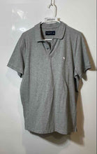 Load image into Gallery viewer, Abercrombie & Fitch Mens Gray Heather Stretch Short Sleeve Polo Shirt Size XL