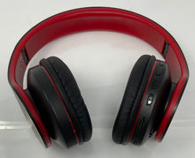 Load image into Gallery viewer, Zihnio WH-816 Red & Black Foldable Wireless Bluetooth Headphones Not Tested NCL