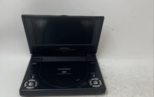 Load image into Gallery viewer, Audiovox Model D1718 Black Portable 7 Inch LCD Monitor & DVD Player Not Tested