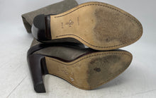 Load image into Gallery viewer, Cole Haan Nike Air Womens Gray Brown Block Heel Knee High Booties Size 8.5B
