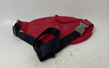 Load image into Gallery viewer, Aimee Kestenberg Womens Red Leather Outer Pocket Adjustable Strap Belt Bag