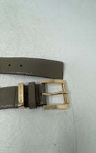 Load image into Gallery viewer, Michael Kors Womens MKB533797C Gray Brown Leather Adjustable Belt Size L