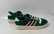 Load image into Gallery viewer, Adidas Mens Rivalry Low IE7703 Green Suede Lace-Up Sneakers Shoes Size 10.5