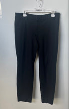 Load image into Gallery viewer, Banana Republic Mens Black Flat Front Sloan Fit Skinny Leg Ankle Pants Size S