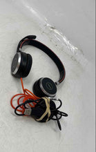 Load image into Gallery viewer, Jabra Model ENC010 Black On The Ear Headset With Carrying Case Not Tested