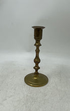 Load image into Gallery viewer, Antique Gold-Tone Collectible Home Decor Engraved Candle Holder