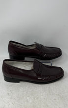 Load image into Gallery viewer, Stuart McGuire Mens Brown Leather Round Toe Slip-On Penny Loafer Shoes Size 9D