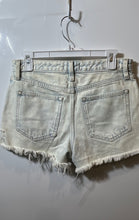 Load image into Gallery viewer, Abercrombie & Fitch Womens Annie Blue High Rise Distressed Cut-Off Shorts Sz 27