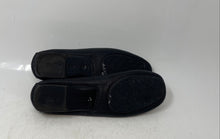 Load image into Gallery viewer, Michael Kors Womens Hamilton Black Monogram Print Slip-On Loafer Flats Size 7.5M