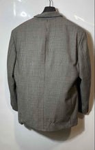 Load image into Gallery viewer, Peter Kent Mens Gray Long Sleeve Pockets Two-Button Blazer Size 42M