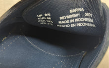 Load image into Gallery viewer, Lacoste Mens Marina Navy Blue White Suede Lace-Up Sneaker Shoes Size 10.5
