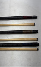 Load image into Gallery viewer, Assorted 3 Black Brown Indoor Sporting Equipment Billiard Pool Cue Set