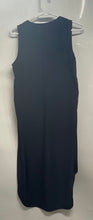 Load image into Gallery viewer, White House Black Market Womens Black Sleeveless Round Neck A-Line Dress Size S