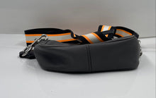 Load image into Gallery viewer, Authentic Marc Jacobs Womens Gray Leather Adjustable Strap Crossbody Bag Damaged