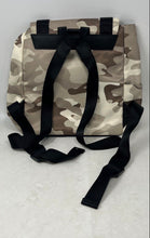 Load image into Gallery viewer, Tommy Hilfiger Womens Multicolor Camouflage Two Buckle Adjustable Strap Backpack