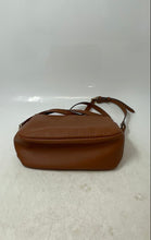 Load image into Gallery viewer, Anne Klein Womens Brown Leather Embossed Adjustable Strap Crossbody Purse